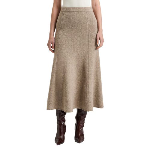 Veronika Maine Boucle Knit Skirt